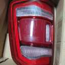Tail Light Assembly W/Blind Spot (Module NOT Included) Compatible with 2019-2023 RAM 1500 Right Passenger Side Rear Lamp Taillight Red Trim (Right)