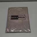 Waterproof Round Tablecloth for Round Dining Table, Decorative Rustic Soft Wipeable Table Cloths Cover Indoor Outdoor Use for Holiday,Wedding, Kitchen (70 Inch,Round (4-6 Seats),Coffee)