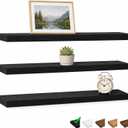 Boswillon Floating Shelves for Room Decor, 3 Pack Long Shelf on Wall, 30in