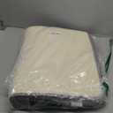 MIULEE Microfiber Bathroom Rugs and Mats Sets 2 Pieces Extra Thick Non Slip Bath Mat and U-Shaped Contour Toilet Rug for Bath Room Floor Restroom, 20"x30"+20"x20", Grey