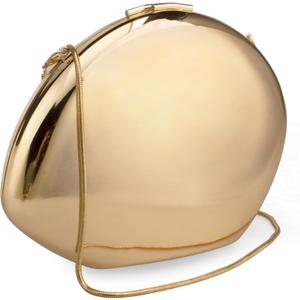 YYW Evening Clutch Purse for Women Metal Reflective Shoulder Bag Unique Handbag for Wedding Party Prom