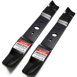 Lawn Mower Blade Compatible with Greenworks 20inch/ 21inch Mowers 25022, 25112 (2 Pack)