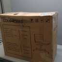 GTRACING Criss Cross Legged Office Chair with Wheels, Extra Wide Armless Comfy Desk Chair for Home Bedroom, 2 Layer Cushion Large Seat & Back Support X-Legged Chair, Black PU Leather Adjustable Height