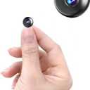 Only 0.9 inch Hidden Camera with Audio/ Video Mini Small Spy Cameras Home Indoor Use Night Vision Motion Detection Baby Monitor Wireless Outdoor Nanny espias ocultas WiFi Security Secret (Small mini)