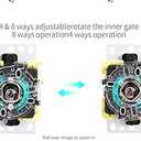 EG STARTS 1x Arcade Joystick Classic Competition 5Pin 4-8 Ways Joystick For Arcade Machine Games Mame Jamma DIY Parts