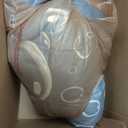 Happy Nappers: Pillow & Sleepy Sack Medium - Grey Shark - 54 x 20inches, 2-in-1:Plush Animal Opens Into Sleeping Bag, Soft Play & Nap Character, Kids 3 and up