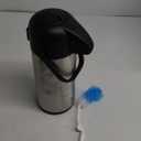 Coffee Carafe for Keeping Hot - 102oz/3L Airpot Coffee Dispenser with Pump - Insulated Stainless Steel Hot Beverage Dispenser for Parties - Thermal Carafe for Hot Drinks Water Tea Chocolate