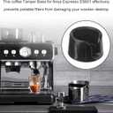 2 x Coffee Tamper Base for Ninja Espresso ES601  Compatible Handheld Portafilter Support Stand, Anti-Slip PETG Base Accessories for Ninja Luxe Cafe Machine,Improves Tamping Stability and Extraction