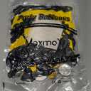 Black and Yellow Balloon Arch Kit, 151Pcs Yellow Black Bobo Balloons Garland 18 12 10 5 inch for Baby Shower Birthday Bee Bumblebee Themed Party Decoration