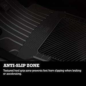 PantsSaver Custom Fit Floor Mats for Lincoln Nautilus 2022 All Weather Protection -4 Piece Set (Black)- High Raised Border Protection Great for Catching Spills & Easy-Car Accessories