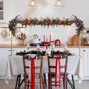 Babenest Over The Table Rod Stand with Clamps Adjustable 47"-98'' Length 10"-40" Height, Metal Flower Hanging Table Arch Stand for Birthday Wedding Party Baby Shower Halloween Christmas Decor (Gold)