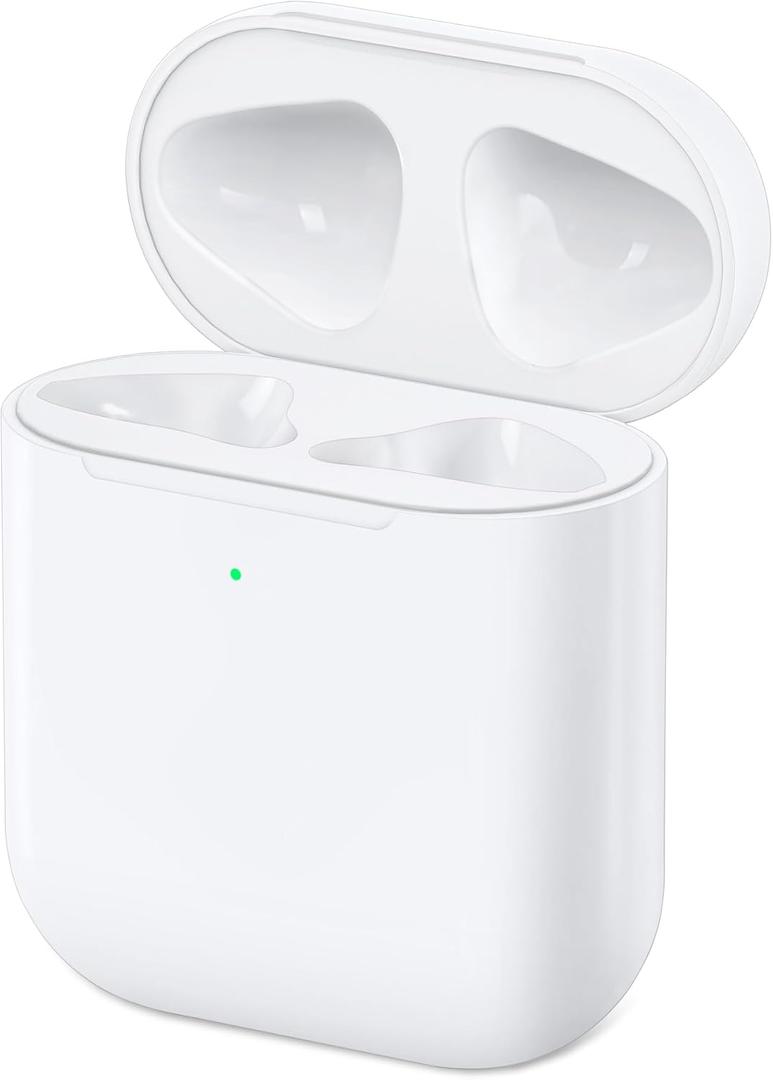 Wireless Charging Case Compatible with AirPods 2 & 1, Case Replacement for AirPods 2 1 with Bluetooth Pairing Sync Button