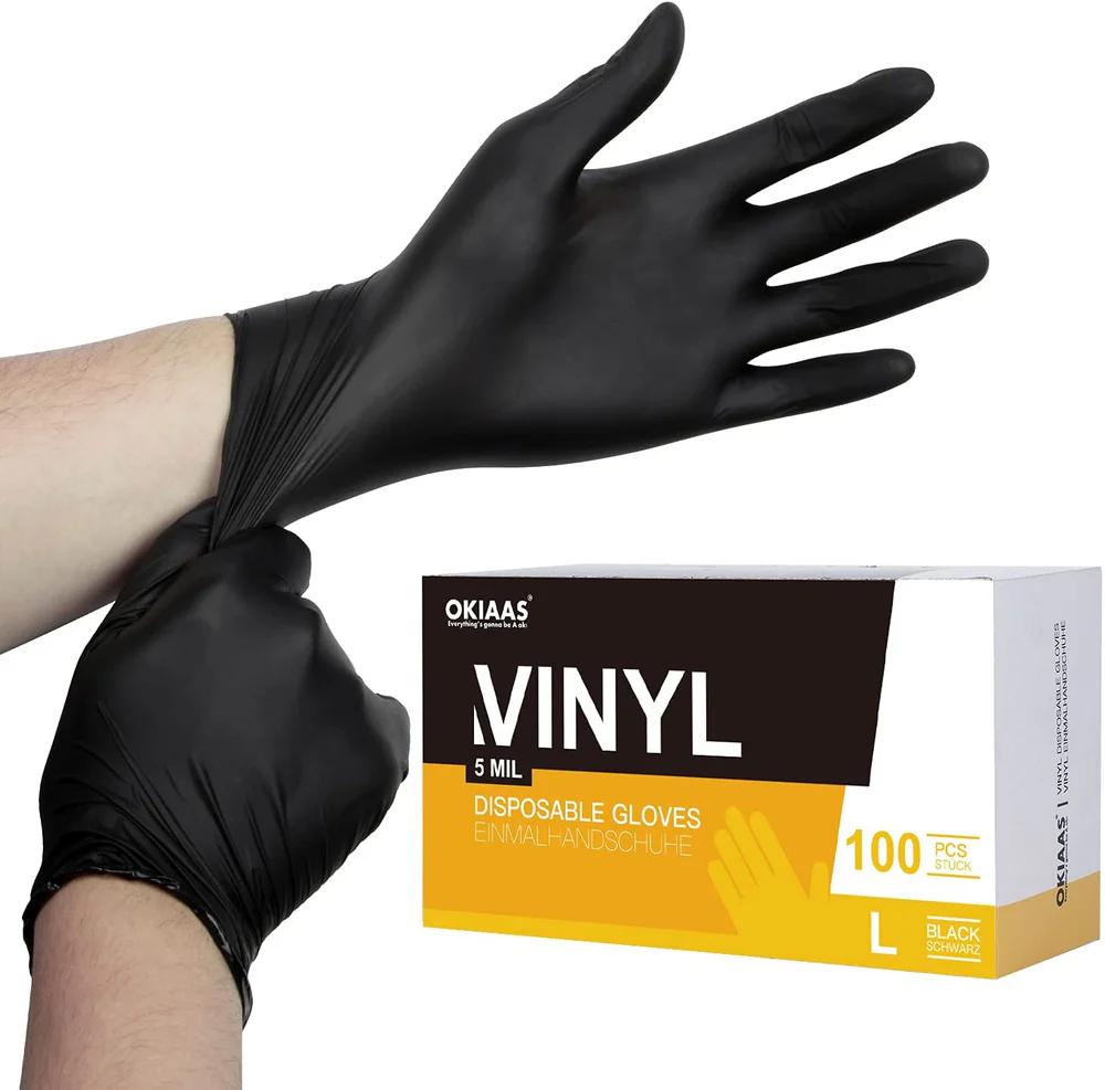 PVC Disposable Gloves, Powder & Latex free M
