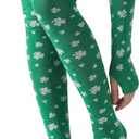 St Patricks Day Socks Thigh High Shamrock Socks & Gloves Set - Green Socks, Perfect Irish Gifts for St Patricks Day Party Favors, Women, Men and St. Patrick's Day Decorations