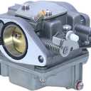 Boat Motor Carburetor Assy Fit for Mercury Marine 2-Stroke 9.9HP 15HP 18HP Outboard Engine Replaces 3303-803687A1 3303-803687T01