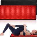 Red Light Therapy for Body, 31.5" x 11.8" Infrared Light Therapy Belt Wrap with Timer for Back Shoulder Waist Knee Pain Relief, 660nm & 850nm Home Red Light Therapy Pad, Improve Inflammation
