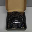 Endoscope Camera with Light, 1920P HD Borescope with 8 LED Lights, 33 FT Semi-Rigid Snake Inspection Camera, IP67 Waterproof Drain Pipe Borescope Mens Tool for iOS and Android