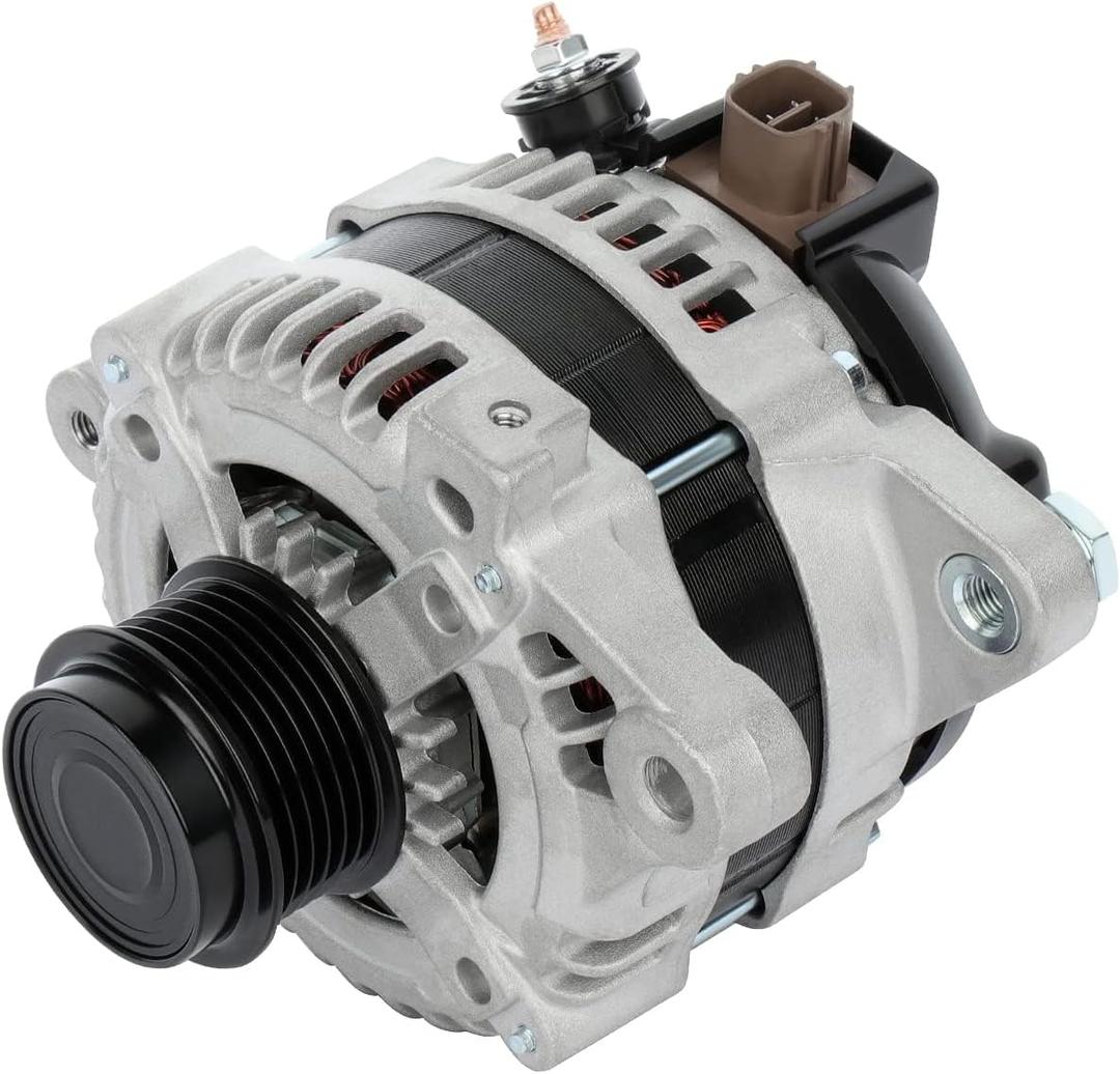 ASAPE New High Output 11385 1.8L Alternator Fit for 2009 2010 2011 2012 2013 for Toyota Corolla, 2009-2010 for Pontiac Vibe, 2009-2010 for Toyota Matrix, Replace OE 11386 11577