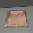Just Shimmer 2 pcs Rose Gold Tablecloth Plastic -Stunning Metallic Matte Finish, 40" x 108" Bachelorette Table Cloth, Perfect for Wedding Birthday Party Anniversary Event Bridal Shower Decorations