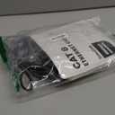 Smolink Ethernet Cable 50 ft, Cat 8 Ethernet Cable with 40Gbps 2000Mhz High Speed Ethernet Cable, Shielded Heavy Duty SFTP RJ45 LAN Cable Patch Cord for Modem Router Gaming PC PS4/ 5/ 6 Xbox, Black