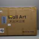 Framed Coastal Beach Wall Art for Living Room, Large 3 Piece Blue Ocean Canvas Artwork for Walls, Modern Beachy Sunrise Painting Prints for Dining Room Home Office Wall Decor, 24x36 Inch