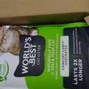 WORLD'S BEST CAT LITTER Comfort Care Unscented, 32-Pounds - Natural Ingredients, Quick Clumping, Flushable, 99% Dust Free & Made in USA - Long-Lasting Odor Control & Easy Scooping