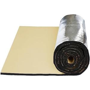 uxcell Heat Sound Deadening Insulation Mat Deadener Pad Car Auto Exhaust Muffler Hood Door Waterproof 394mil 6.4sqft 40x24inch