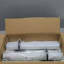 Black Wall Sconces Set of 2, 18 inch Bathroom Sconces with Acrylic Shade 18W 3000K LED Dimmable Modern Wall Sconces Wall Lights for Bedroom Living Room Hallway Stairway