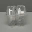 64OZ Liquid Laundry Detergent Dispenser, Laundry Soap Dispenser, Clear Plastic Fabric Softener Holder and Container, Laundry Room Organization and Storage, 2 Pack