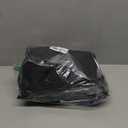 Gonex Vacuum Travel Bag with Pump, Reusable Compression Packing Bag with Handle & Transparent Window, Wide Opening, Waterproof Travel Storage Organizer for Carry-On Suitcase, Backpack (2PCS+Pump) (Black)