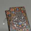 24 Pcs Halloween Day of The Dead Luminary Bags Paper Treat Bags Black Dia de Muertos Flame Resistant Candle Bags Goodie Present Wrap Bags for Halloween Party Favors Supplies