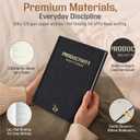 A5 Undated Weekly Planner  Crush Goals, Master Time & Build Better Habits | Goal & Time Management Planner for Work, 120 GSM No-Bleed Paper, Linen Hardcover Productivity Planner by quirrel