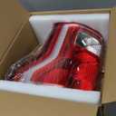 Tail Lights Assembly Compatible with 2015 2016 2017 Ford F-150 Right Passenger Side Rear Light Brake Lamp Taillights with Bulbs, Replace FL3Z13404A