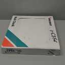 Quartz Wall Clock Slimline - Plastic Frame - 12 in Diameter - Black Case/White Face