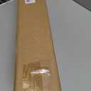 QLLY 28 inch Adjustable Metal Desk Legs, Office Table Furniture Leg Set, Set of 4 (Black)