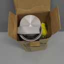 Glass Water Bottles 32 oz, 1 liter / 1000ml Wide Mouth Glass Drinking Bottles with Lids, Large Reusable Borosilicate Water Bottle for School Home Office Travel Sport Yoga Gym, 1 Pack (Light Blue)