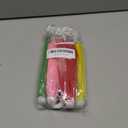 Jenaai 24 Pcs 10.8 Inch Multicolor Mini Umbrellas for Decorations Small Colorful Rainy Umbrella Decorations Miniature for Dolls Home Decor Accessories (Cute Style)