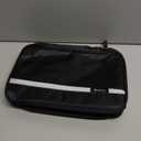 Maliton Toiletry Bag for Men & Women Travel Toiletry Bag Hanging Toiletry Bag Hygiene Organizer with 4 Compartments Waterproof Bathroom Shower Bag Large Toiletries Travel Bag(Black)