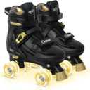 Nattork Adjustable Roller Skates for Kids Boys Girls- Teen Youth  - Cool Racing Car Indoor Outdoor Gift Idea for Birthdays Christmas,  Small(9C-12C US)