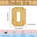 15.8 Bamboo Charcuterie Boards, Larger 60th/90th Serving Trays Wooden Charcuterie Boards for Fruit Salad Cheese Platter Vegetable Food Dish Plates for 90th Birthday Party Decor, 60th Serving Board