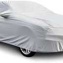 Budge TrueFit Plus Custom Car Cover Fits Acura TLX 2018-2023, Automotive Full Exterior Indoor Outdoor Car Cover, Waterproof All Weather Rain Snow UV Sun Hail Protector for Automobiles