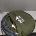 Night Cat Pop-up Camping Tent: 1 Person Tent Waterproof Instant Easy Setup Outdoor Tent (Army Green)