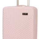 Jessica Simpson Abilene 20" Expandable 8-Wheel Spinner Carry On Luggage Suitcase, Peachy Keen