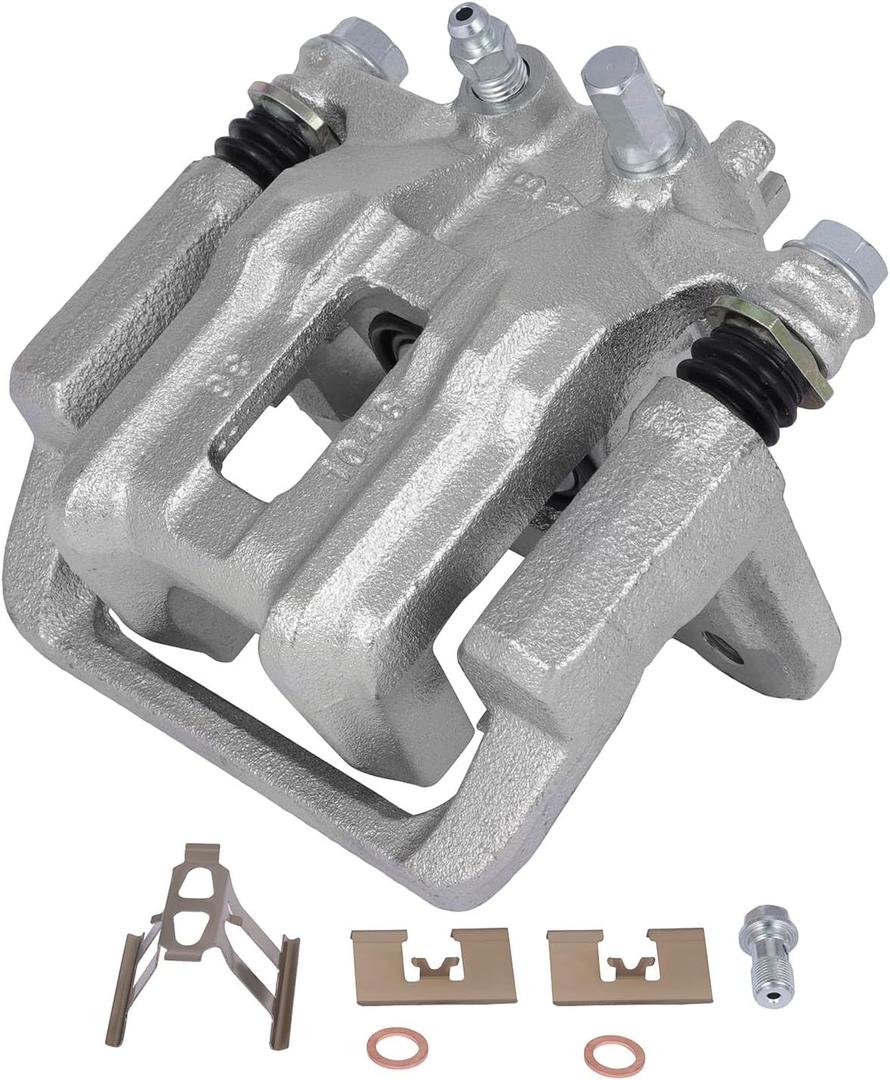 cciyu Rear Left Brake Caliper Assembly w/Bracket 19B2911 2005 2006 For Honda For CR-V