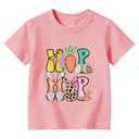 Happy Easter Shirt Kids-Easter for Toddler Boys Girls Tee Tops Hip Hop Easter Shirt Toddler C-Pink (Size 150)