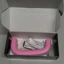 6 Colors LED Light-Up Tumbler Handle for Stanley 40oz/30oz, Comfortable Water Bottle Handle for Stanley Tumbler-Compatible with 40oz Stanley Cup Accessories, Use for Outdoor, Party, Home (Peony)