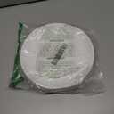 Stock Your Home 9-Inch Paper Plates Uncoated, Everyday Disposable Plates 9" Paper Plate Bulk, White, 100 Count