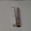 Cooyes Shelf Liner  Premium Non-Adhesive Cabinet & Drawer Liner for Kitchen  Waterproof Shelf Paper with Modern Pattern  Durable EVA Cabinet Mat  Easy to Cut (17.5"W x 197"L, Green Orange)