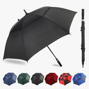 Automatic Open Golf Umbrella, /72 inch Extra Large Oversize Double Canopy Vented Stick Umbrellas, Windproof Waterproof Umbrella for Men And Women