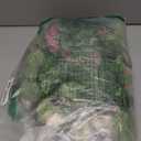 5FT Artificial Rose Flower Burgundy Fake Floral Garland for Wedding Ceremony Backdrop Arch Flowers Table Centerpieces Decorations (Burgundy & Ivory Cream)